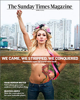 We Came, We Stripped, We Conquered an article by Katie Glass for The Sunday Times Magazine