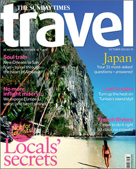 Katie Glass is an award-winning travel writer for The Sunday Times Magazine