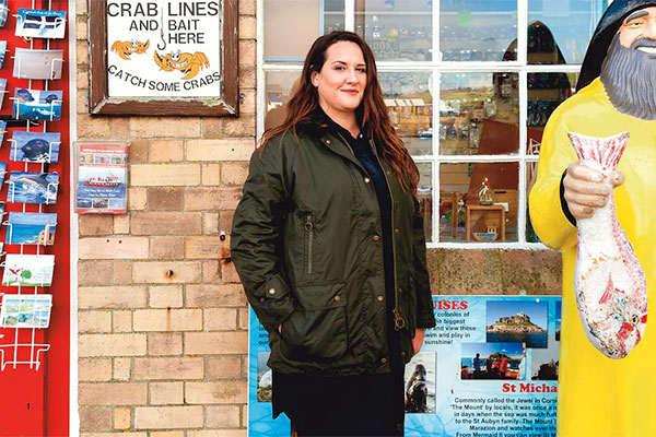 In her Cornwall fisherman’s cottage, Katie Glass is wondering where she fits in