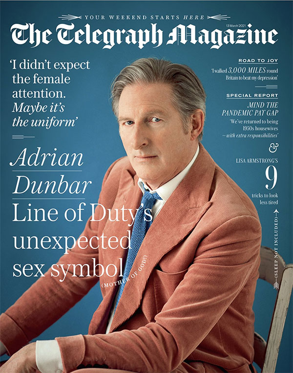 Katie Glass interviews Adrian Dunbar ahead of the new season of Line of Duty